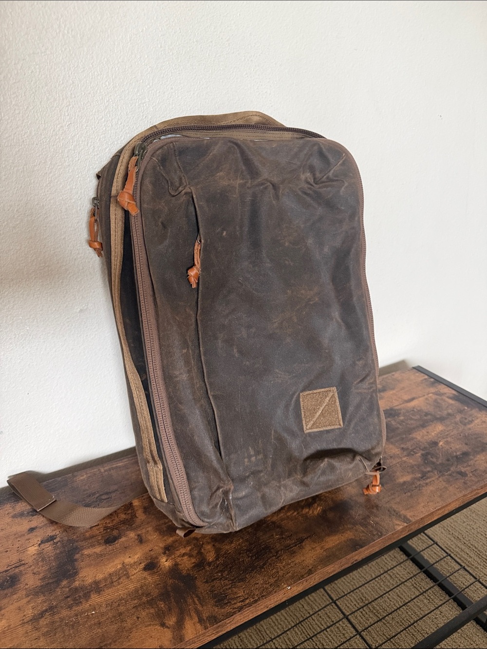 Evergoods CIVIC TRAVEL BAG - WAXED CANVAS